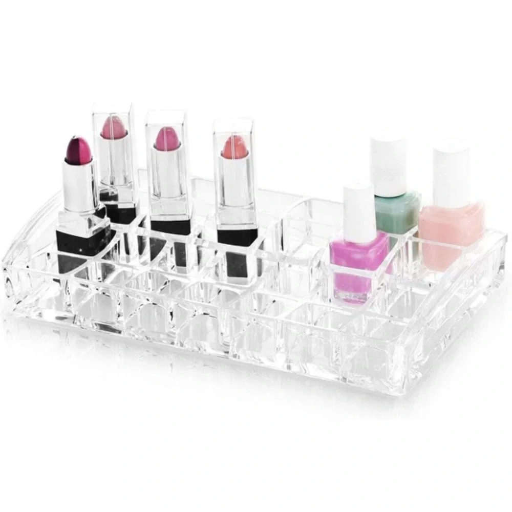 BINO 26‑Slot Clear Acrylic Organizer